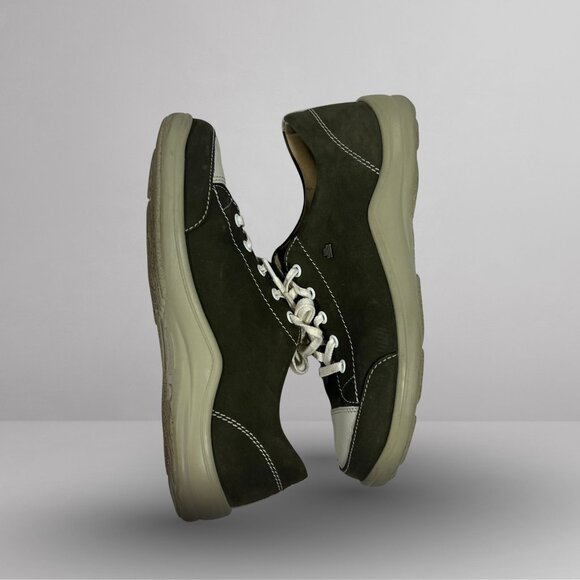 Finn Comfort Women’s Soho Olive Green Nubuck US 7.5 - Picture 3 of 4